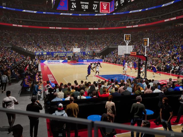 Little Caesars Arena - Section 117 Seat View