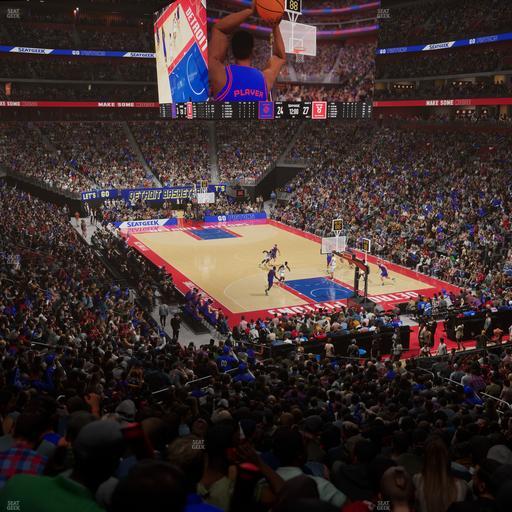 Little Caesars Arena - Section 117 Seat View