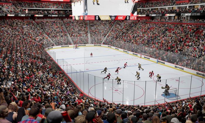 Little Caesars Arena - Section 117 Seat View