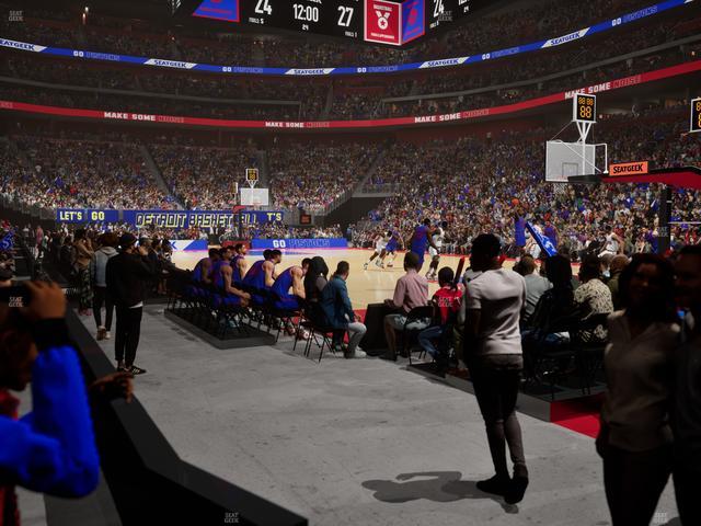 Little Caesars Arena - Section 118 A Seat View