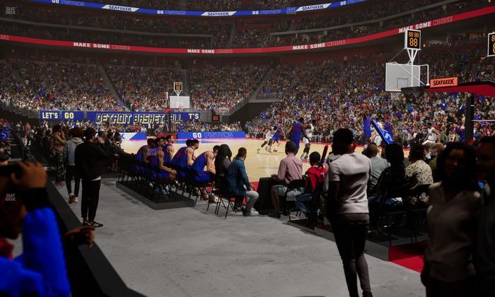 Little Caesars Arena - Section 118 A Seat View