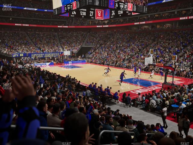 Little Caesars Arena - Section 118 A Seat View