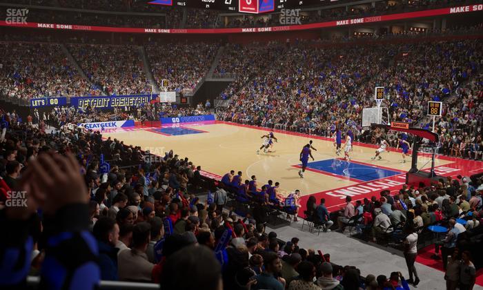 Little Caesars Arena - Section 118 A Seat View