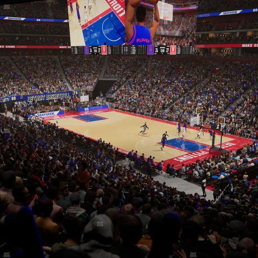 Little Caesars Arena - Section 118 Seat View