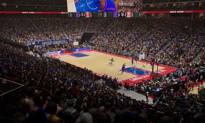 Little Caesars Arena - Section 118 Seat View