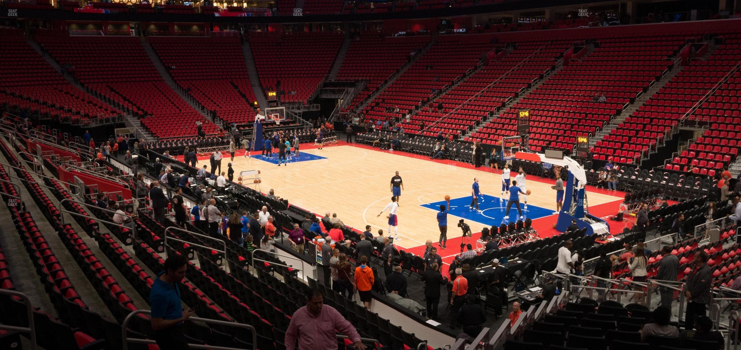 Little Caesars Arena - Section 118 Seat View