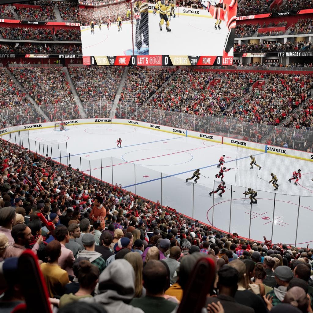 Little Caesars Arena - Section 118 Seat View