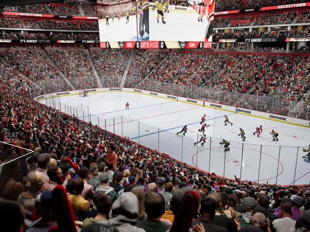 Little Caesars Arena - Section 118 Seat View