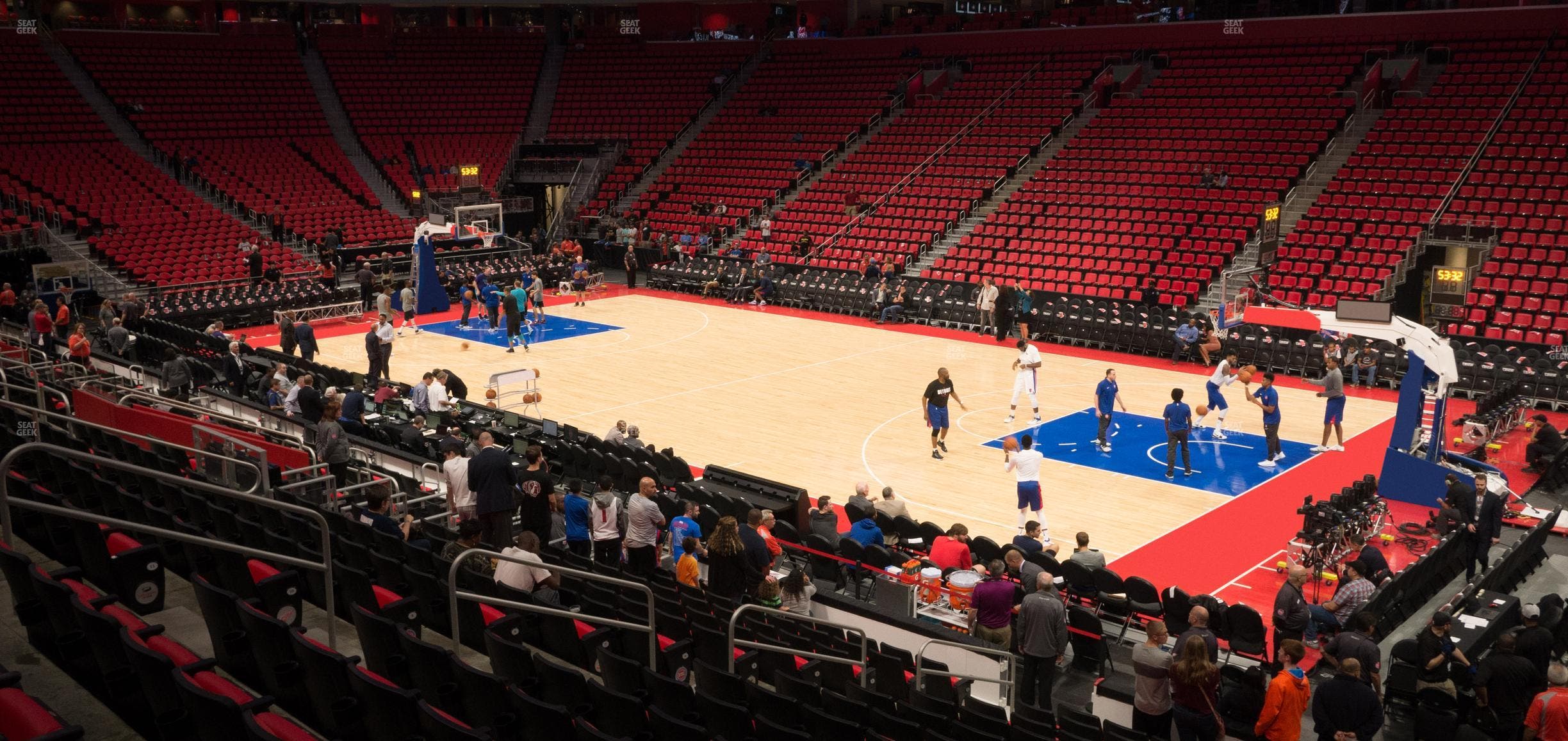 Little Caesars Arena - Section 119 Seat View