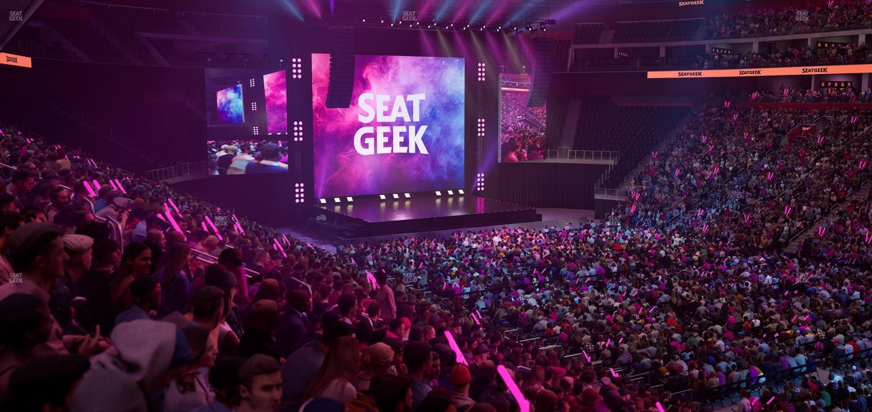 Little Caesars Arena - Section 119 Seat View