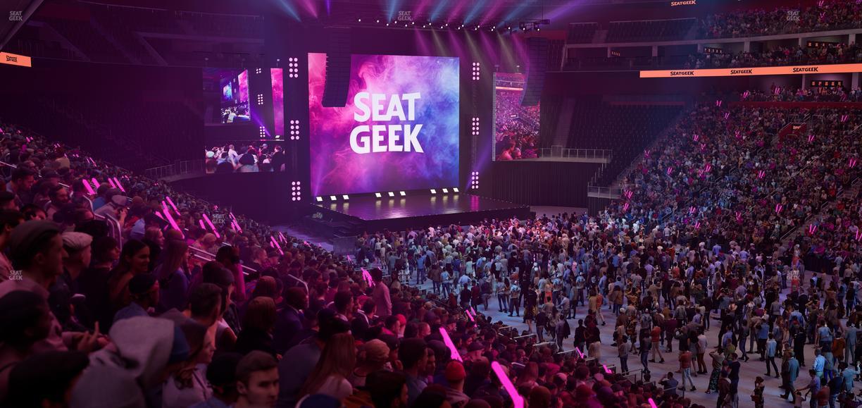 Little Caesars Arena - Section 119 Seat View