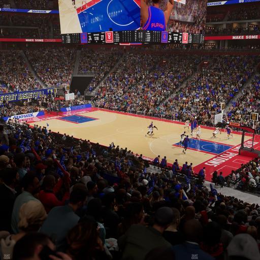 Little Caesars Arena - Section 119 Seat View