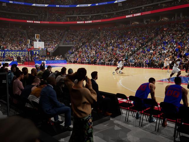 Little Caesars Arena - Section 120 Seat View