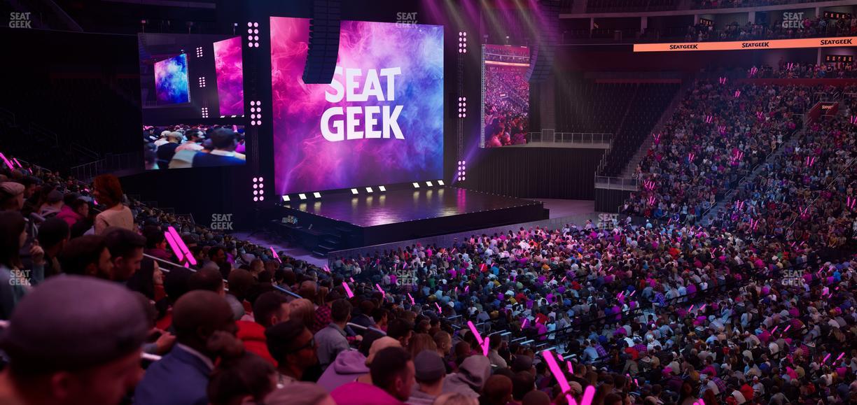 Little Caesars Arena - Section 120 Seat View