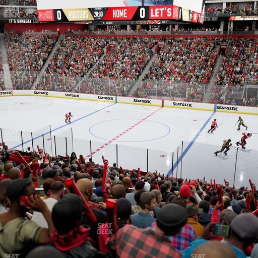 Little Caesars Arena - Section 120 Seat View