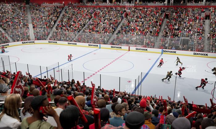 Little Caesars Arena - Section 120 Seat View