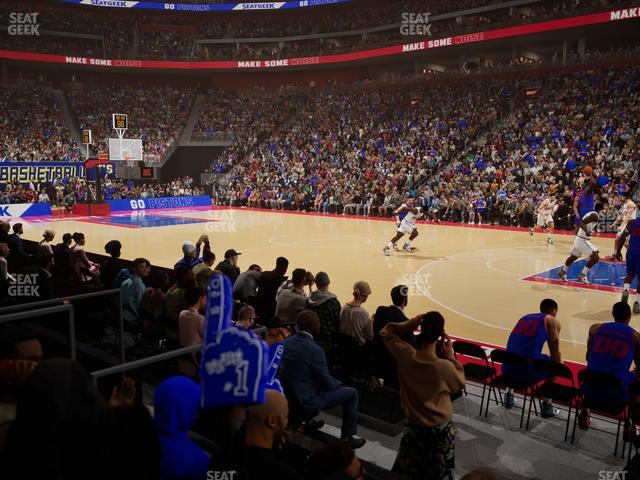 Little Caesars Arena - Section 120 Seat View Little Caesars Arena - Section 120 Seat View