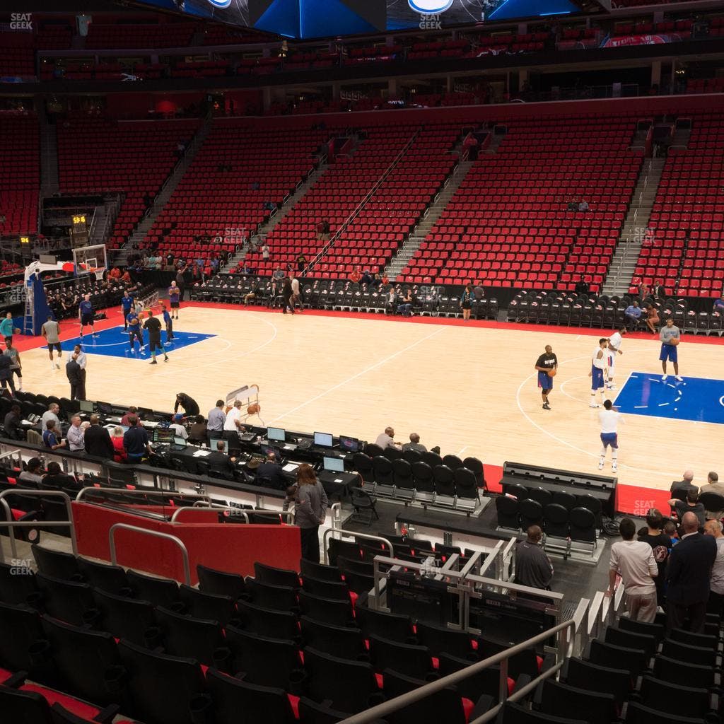Little Caesars Arena - Section 120 Seat View
