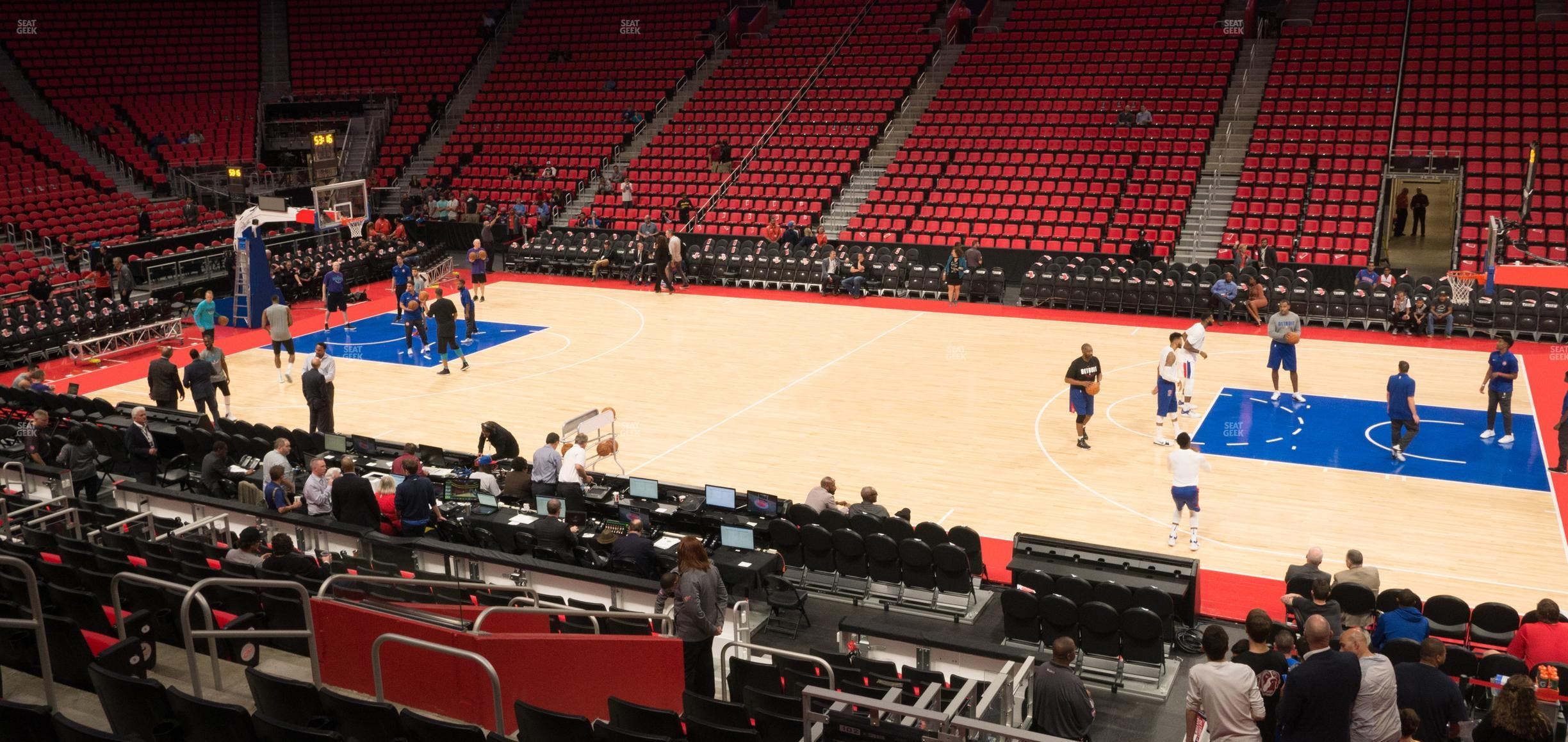 Little Caesars Arena - Section 120 Seat View