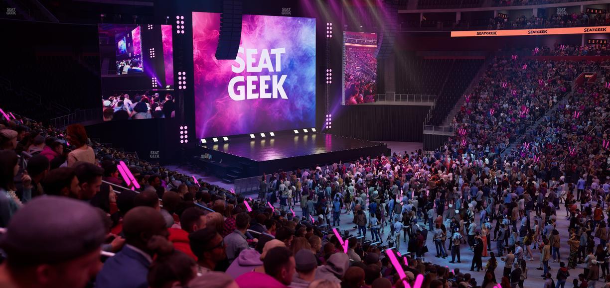 Little Caesars Arena - Section 120 Seat View