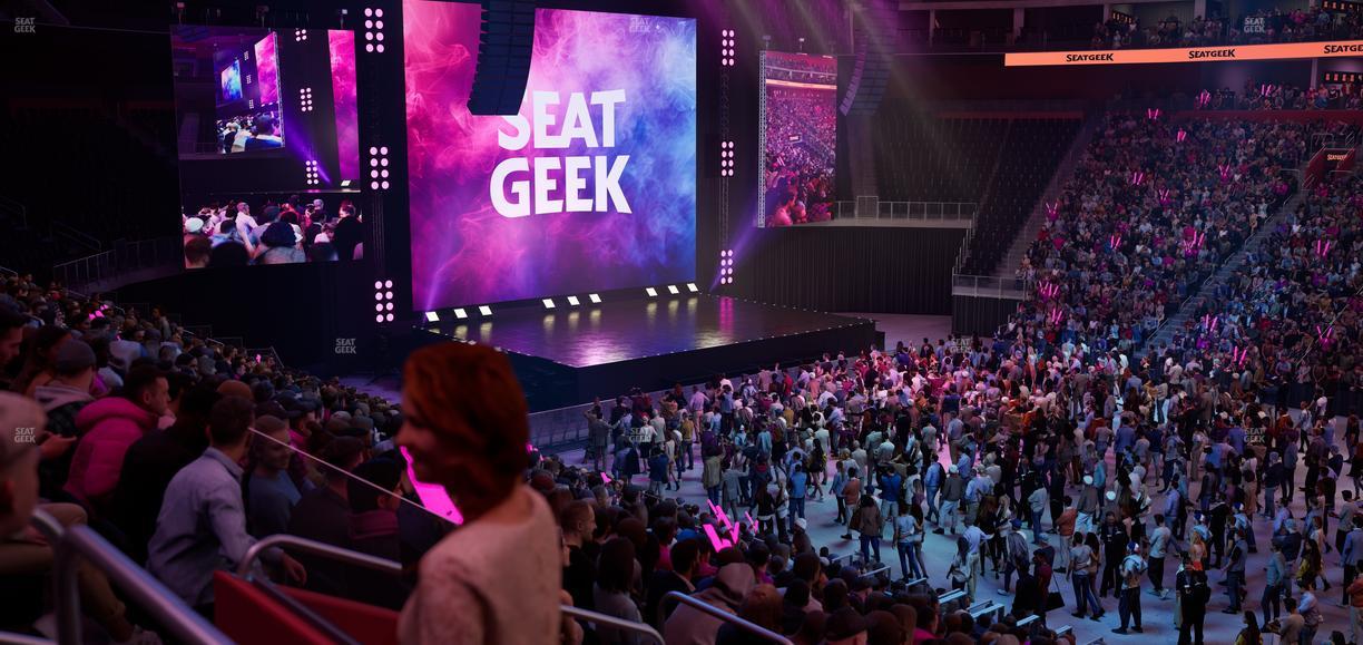 Little Caesars Arena - Section 121 Seat View