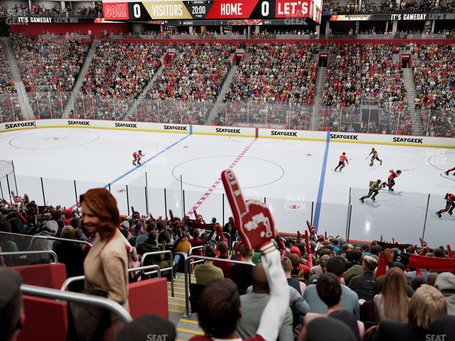 Little Caesars Arena - Section 121 Seat View