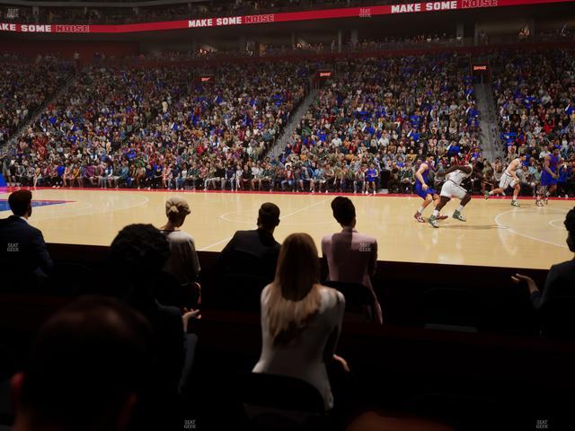 Little Caesars Arena - Section 121 Seat View