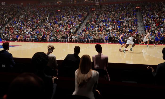 Little Caesars Arena - Section 121 Seat View