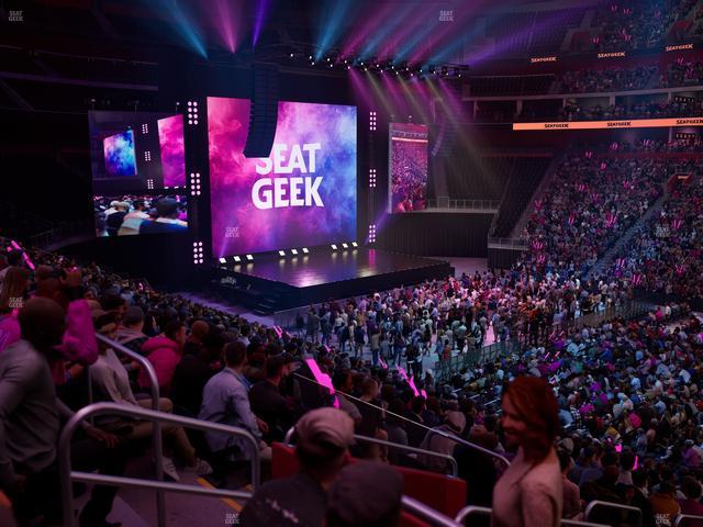 Little Caesars Arena - Section 121 Seat View