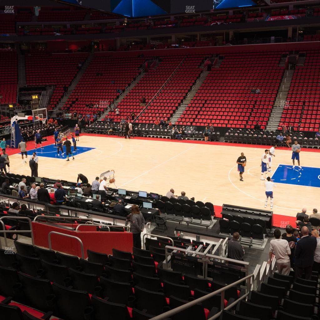 Little Caesars Arena - Section 121 Seat View