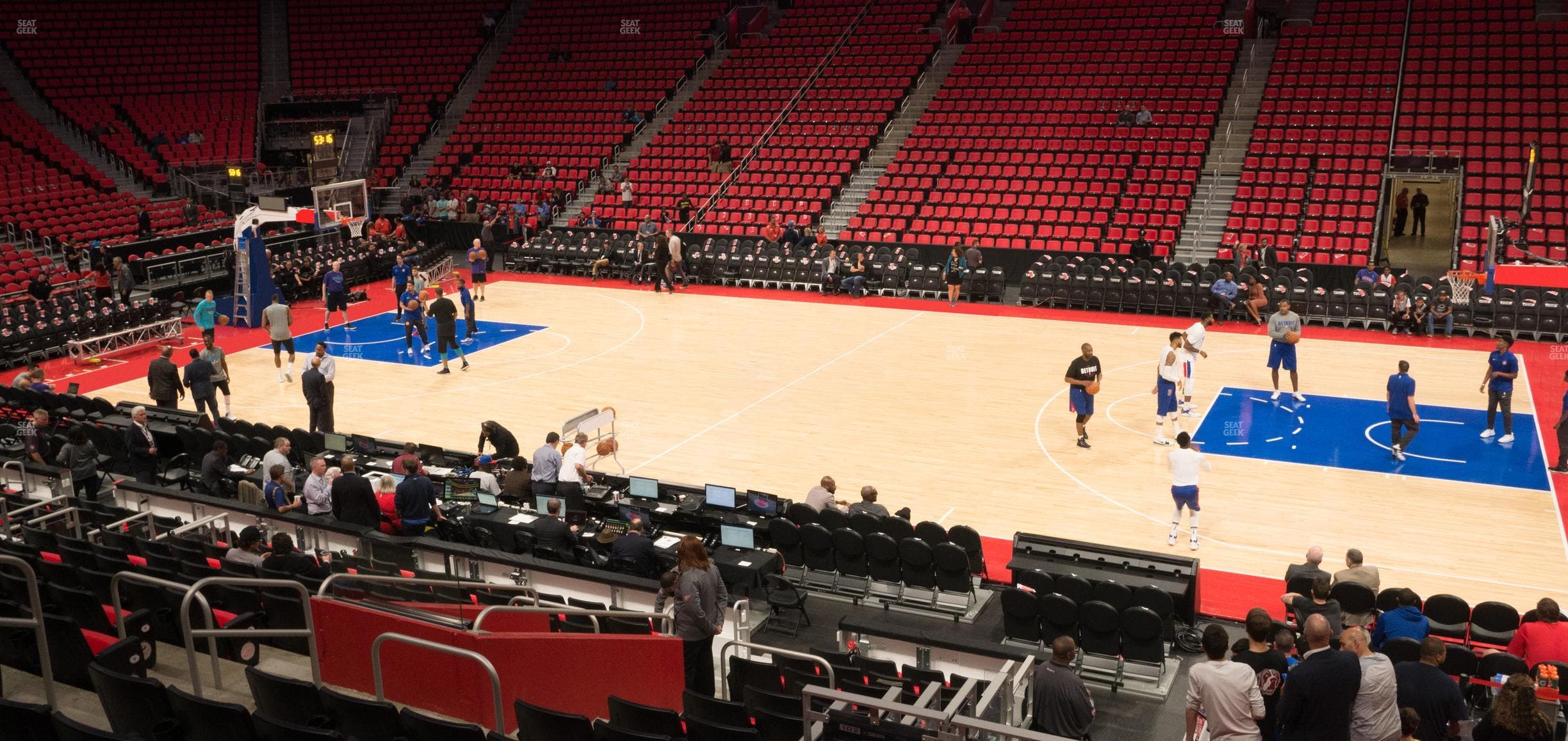 Little Caesars Arena - Section 121 Seat View
