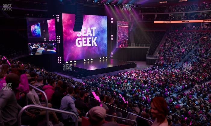 Little Caesars Arena - Section 121 Seat View