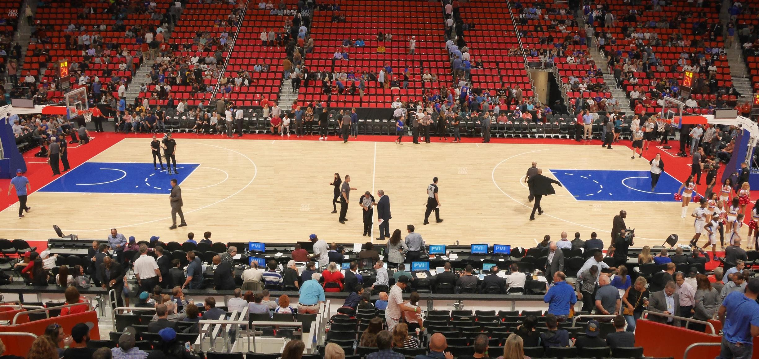 Little Caesars Arena - Section 122 Seat View