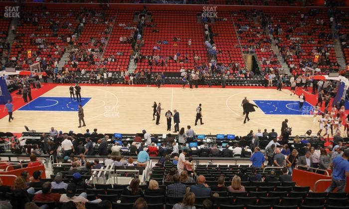 Little Caesars Arena - Section 122 Seat View