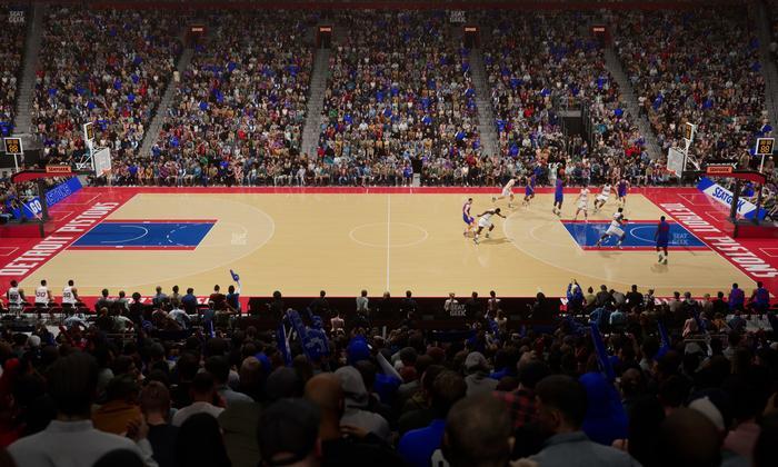 Little Caesars Arena - Section 122 Seat View