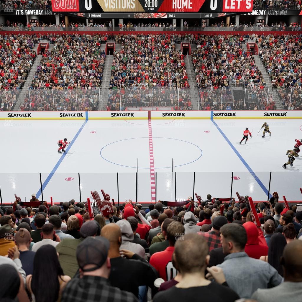 Little Caesars Arena - Section 122 Seat View