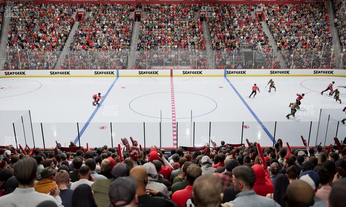 Little Caesars Arena - Section 122 Seat View