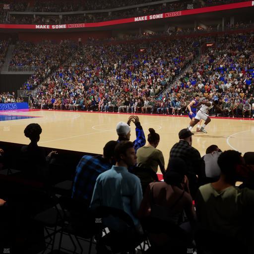Little Caesars Arena - Section 122 Seat View