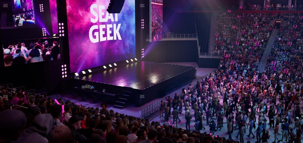 Little Caesars Arena - Section 123 Seat View