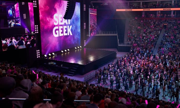 Little Caesars Arena - Section 123 Seat View