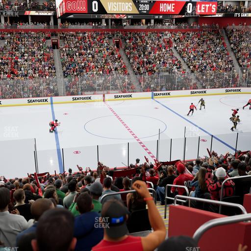 Little Caesars Arena - Section 123 Seat View