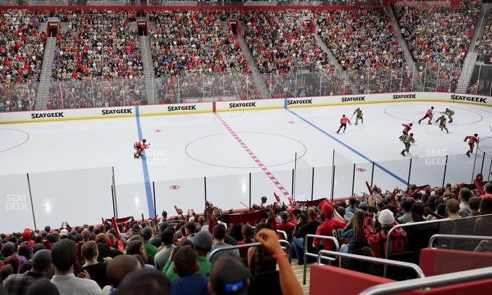 Little Caesars Arena - Section 123 Seat View