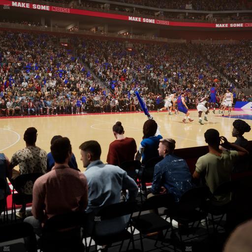 Little Caesars Arena - Section 123 Seat View