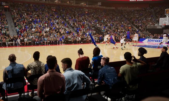 Little Caesars Arena - Section 123 Seat View
