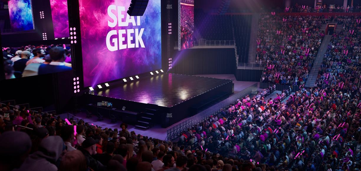 Little Caesars Arena - Section 123 Seat View