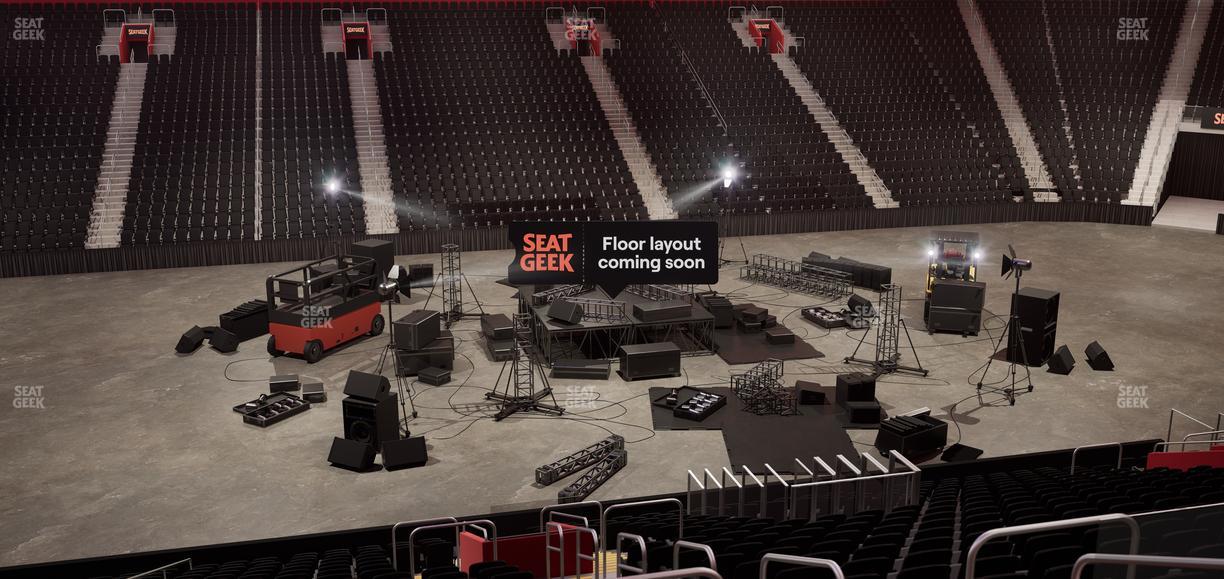 Little Caesars Arena - Section 123 Seat View