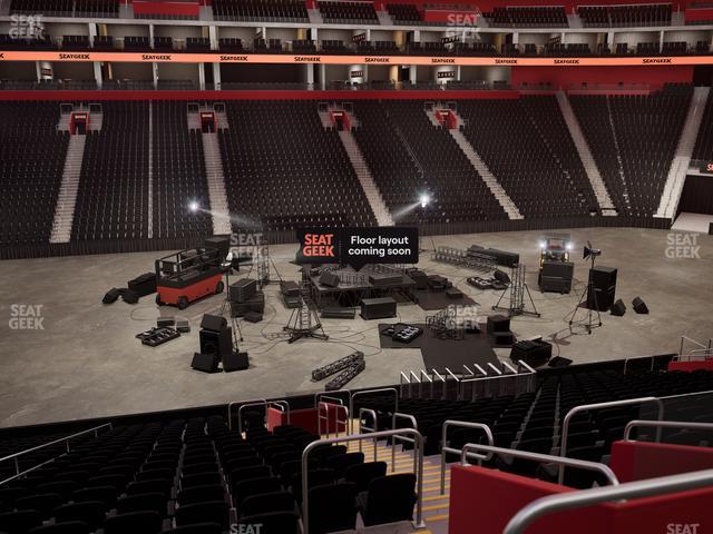 Little Caesars Arena - Section 123 Seat View