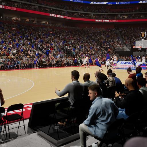 Little Caesars Arena - Section 124 Seat View