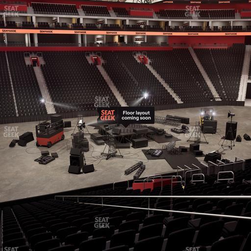 Little Caesars Arena - Section 124 Seat View