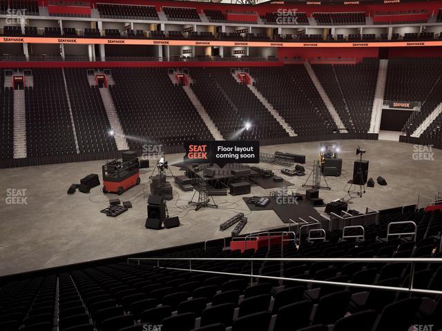 Little Caesars Arena - Section 124 Seat View